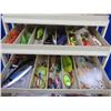 Image 3 : Plano Tackle Box - Full with Lures, Weights, Leaders, Line