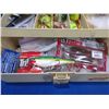Image 4 : Plano Tackle Box - Full with Lures, Weights, Leaders, Line