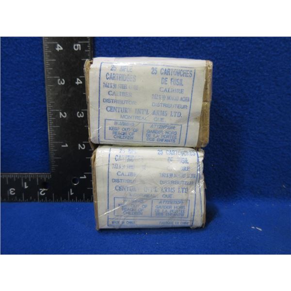 7.62X39 Steel Core Cartridges - Century Int'l Arms, Montreal