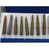 Image 2 : Collector Ammo - 18 Misc. Cartridges on Bullet Board