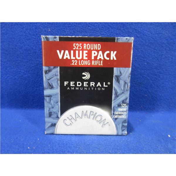 22 LR 36gr HP Copper-Plated Federal Champion Cartridges