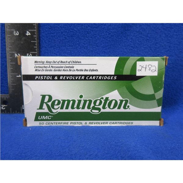 38 Spl 158gr LRN Remington Cartridges - Sealed Box of 50