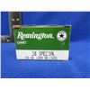 Image 2 : 38 Spl 158gr LRN Remington Cartridges - Sealed Box of 50