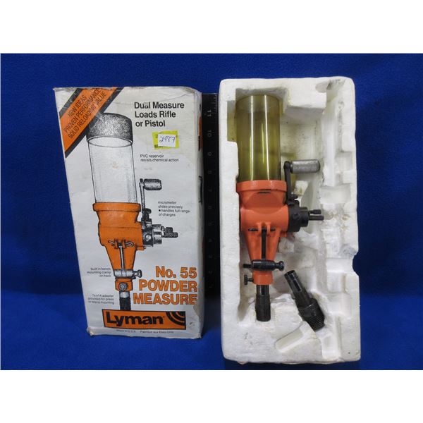 Lyman No. 55 Powder Measure - As Is