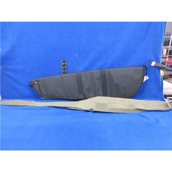2 Soft Rifle Cases - 45" Canvas US Military, 32" x 9"