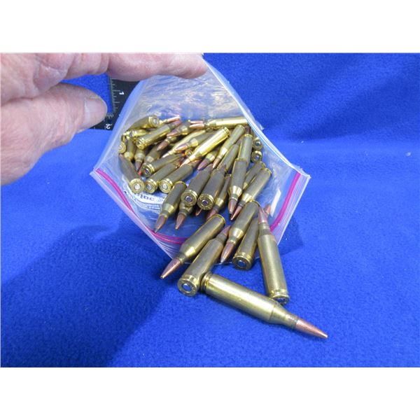 243 Win. Reloads - Bag of Approx. 50 - Sold as Components