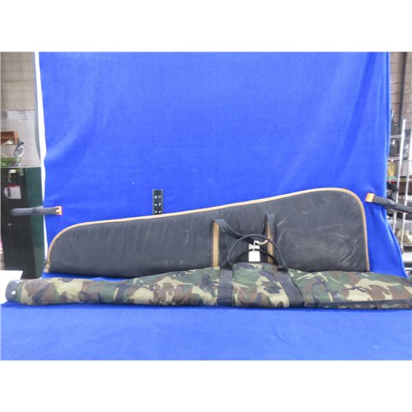 2 Soft Rifle Cases - Camo 45", Redhead 43"