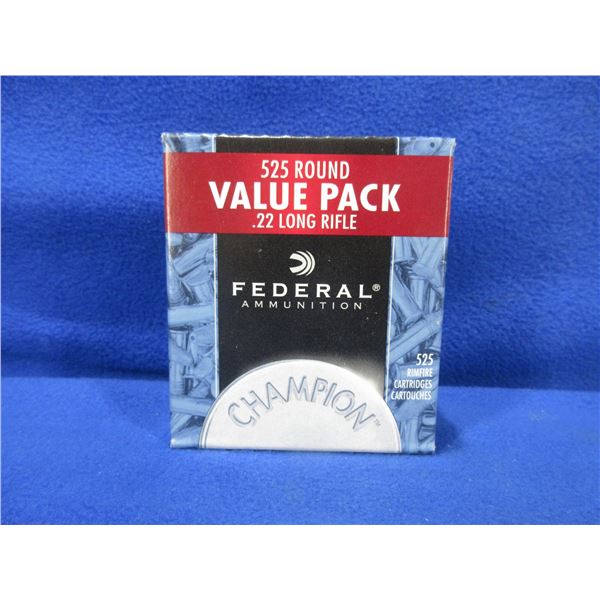 22 LR 36gr HP Copper-Plated Federal Champion Cartridges