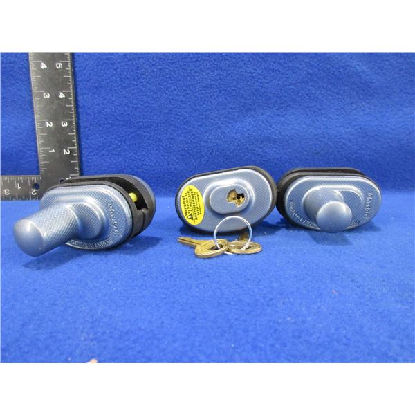 3 Trigger Locks Keyed Alike with 2 Keys