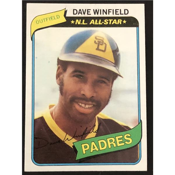 1980 TOPPS Dave Winfield (HOF)