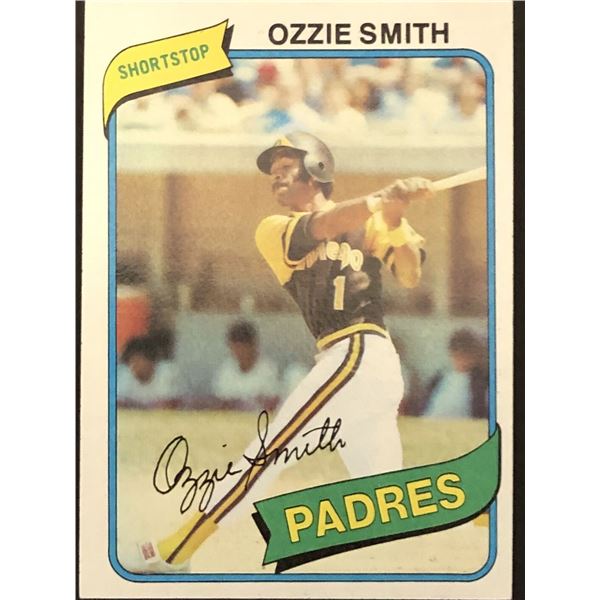 1980 TOPPS Ozzie Smith (HOF)