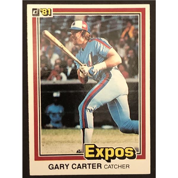1981 DONRUSS Gary Carter (HOF)
