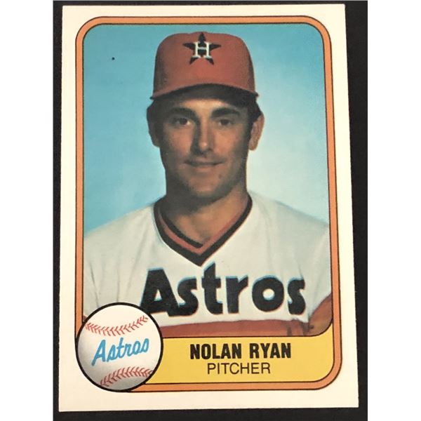 1981 FLEER Nolan Ryan (HOF)