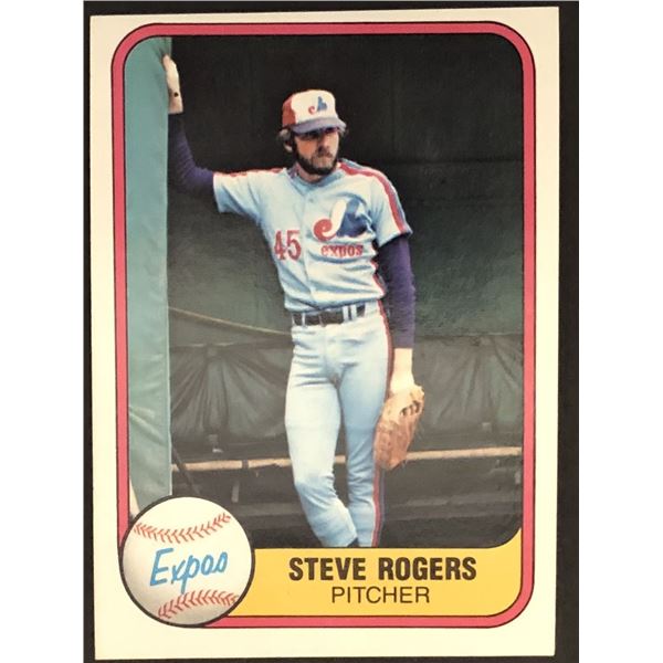 1981 FLEER Steve Rogers