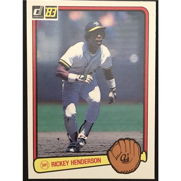 1983 DONRUSS Rickey Henderson (HOF)