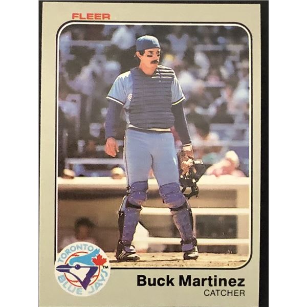 1983 FLEER Buck Martinez