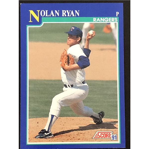 1991 SCORE Nolan Ryan (HOF)