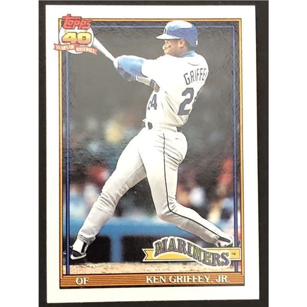 1991 TOPPS Ken Griffey Jr (HOF)