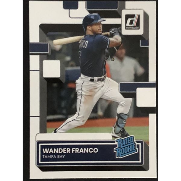 2022 DONRUSS PANINI Wander Franco (RC)