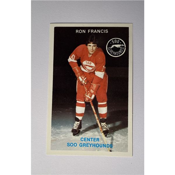 1981-82 Ron Francis (HOF) junior card
