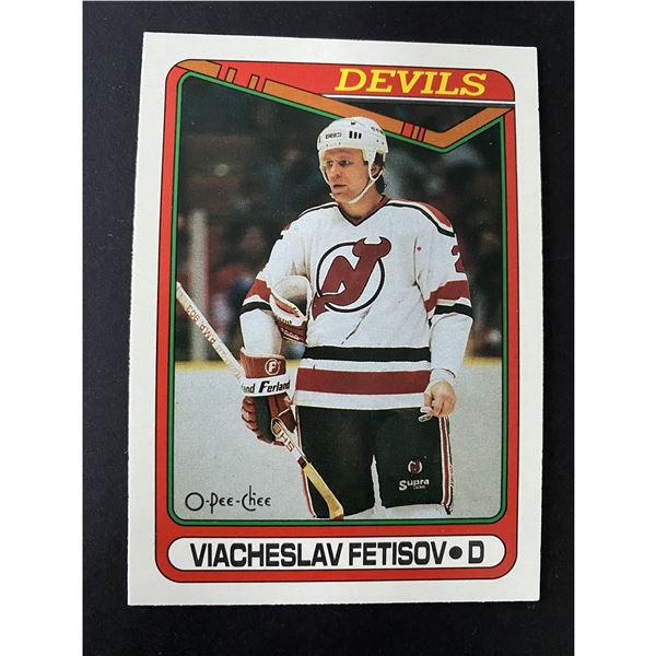 1990-91 O-PEE-CHEE Slava Fetisov (RC) (HOF)