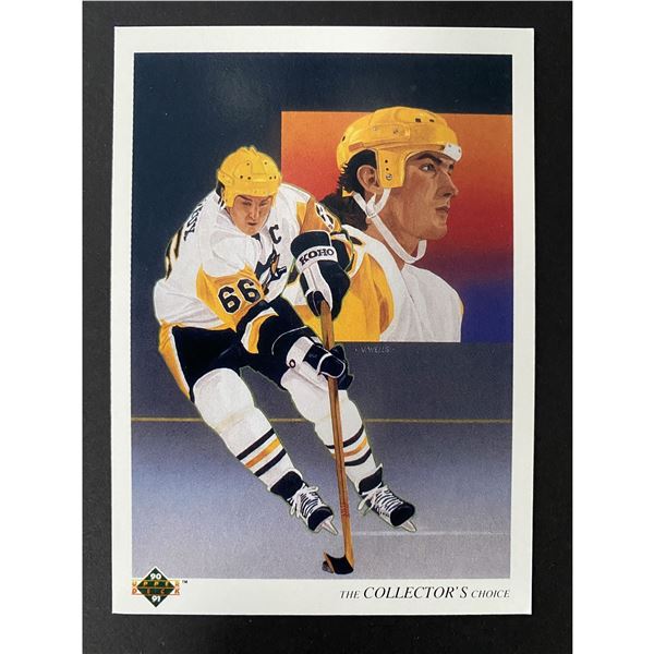 1990-91 UPPER DECK Mario Lemieux CL (HOF)