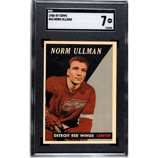 1958-59 Topps #65 Norm Ullman (SGC 7)