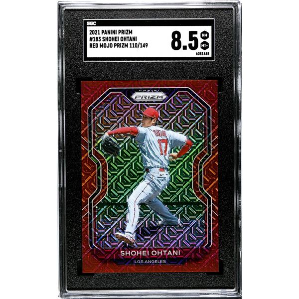 2021 Panini Prizm #183 Shohei Ohtani (SGC 8.5)