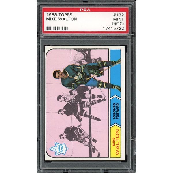 1968-69 Topps #132 Mike Walton (PSA 9)