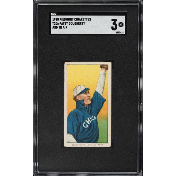 1909-11 T206 #142 Patsy Dougherty (SGC 3)