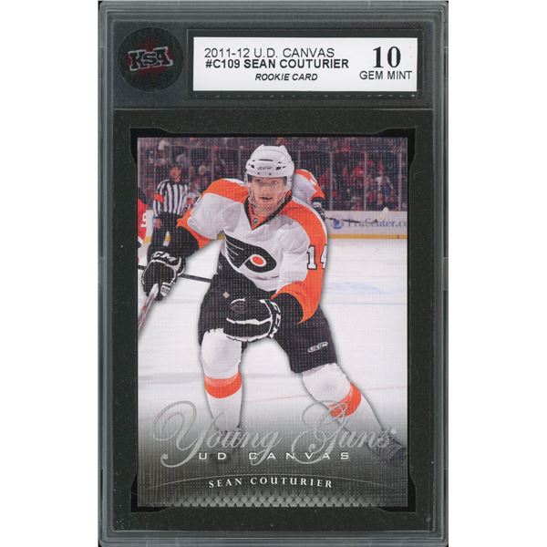 2011-12 Upper Deck Canvas Sean Couturier RC (KSA 10)