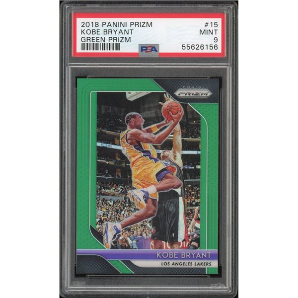 2018 Panini Prizm #15 Koby Bryant (PSA 9)