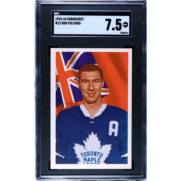 1963-64 Parkhurst #12 Bob Pulford (SGC 7.5)