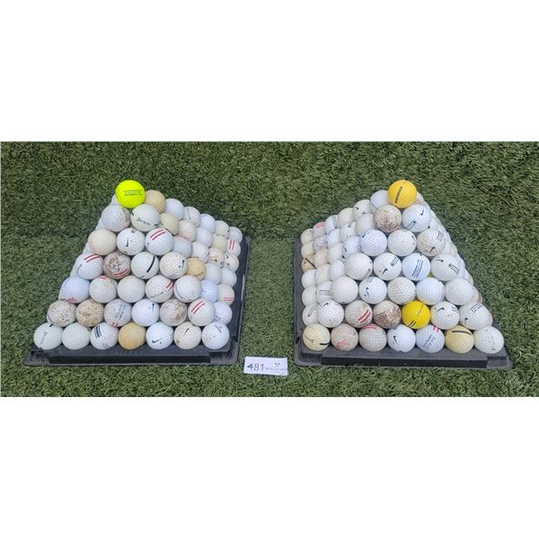 Assortment Of Experienced Range Balls
