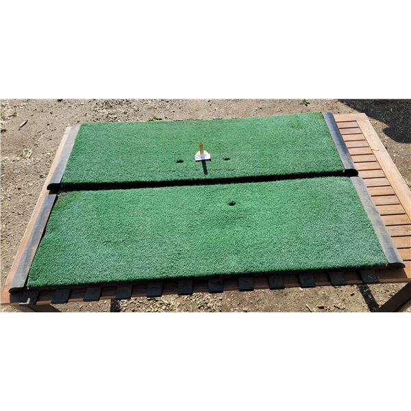Two Driving Range Mats