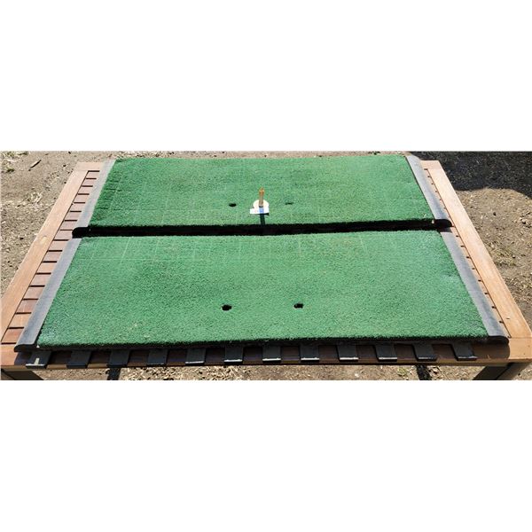 Two Driving Range Mats