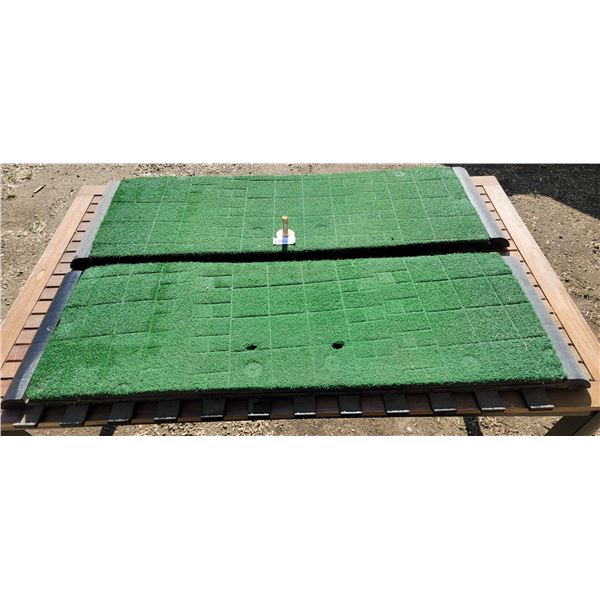 Two Driving Range Mats Beck Auctions Inc.