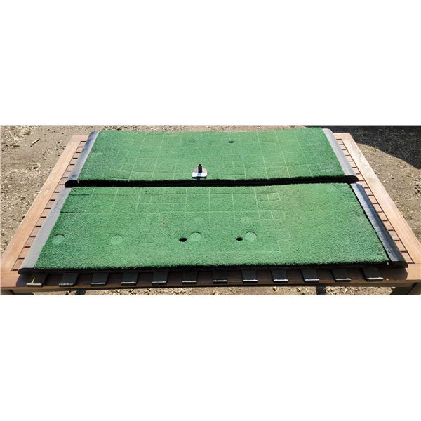 Two Driving Range Mats