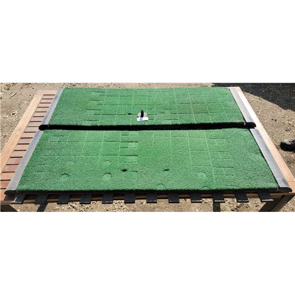 Two Driving Range Mats