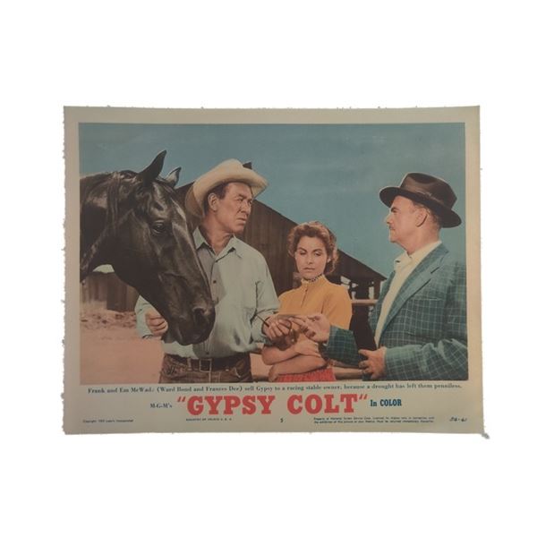 Gypsy Colt Lobby Card (1954)