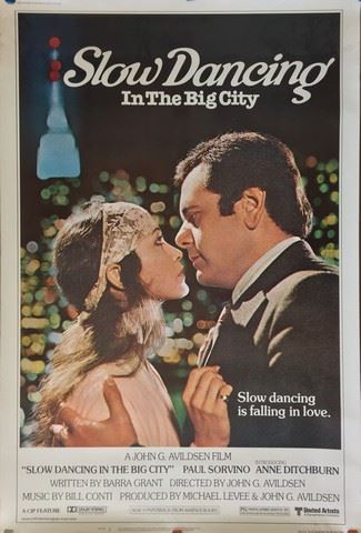 Slow Dancing in the Big City (1978) Movie Poster