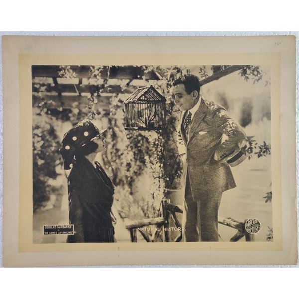 He Comes Up Smiling Lobby Card (1918)