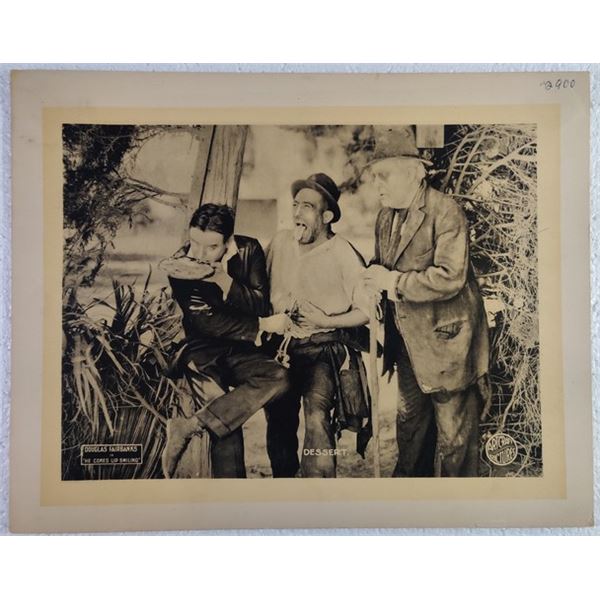 He Comes Up Smiling Lobby Card (1918)