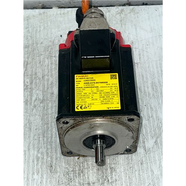 Fanuc #A06B-0376-B576#0008 AC Servo Motor