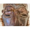 Image 3 : LOT OF 2 - HAND CARVED AFRICAN (?) MASKS