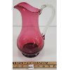 Image 1 : CRANBERRY GLASS PITCHER