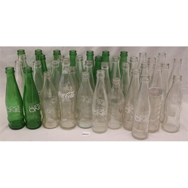 JOB LOT - QTY MISC POP BOTTLES