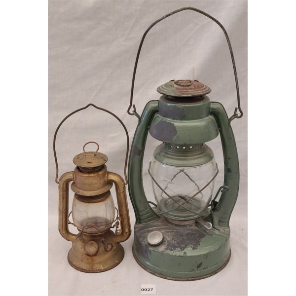 LOT OF 2 - BARN LANTERNS 