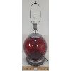 Image 2 : CRANBERRY GLASS TABLE LAMP