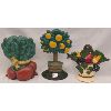 Image 1 : LOT OF 3 - FRUITS AND VEGTABLES CAST IRON DOOR STOPS